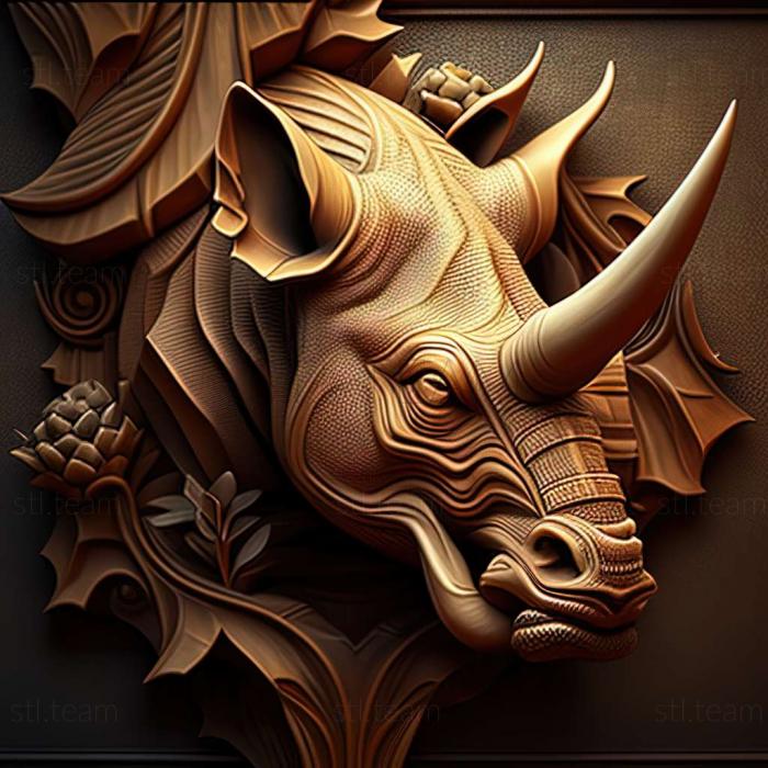 3D модель Rhinoraja (STL)